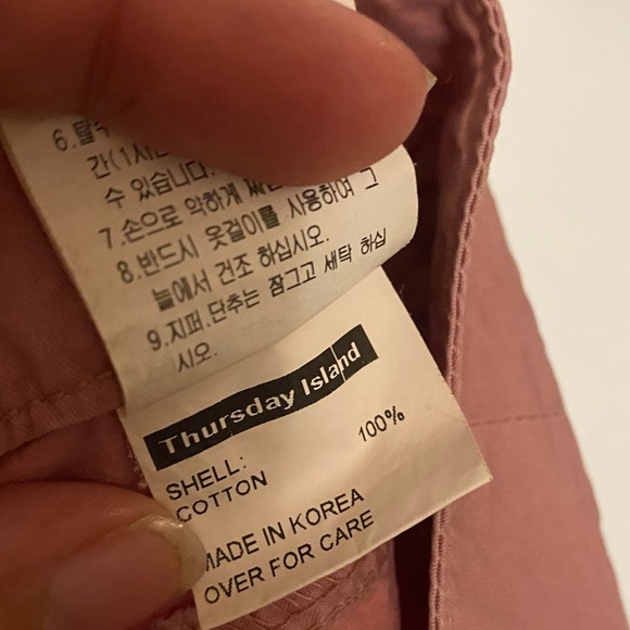 THURSDAY ISLAND I Skirt Pink Size 26 - Picture 10 of 11